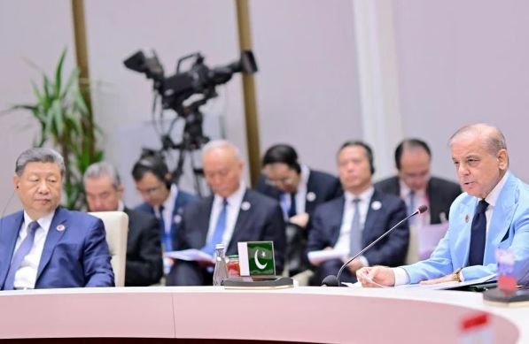 شنگھائی تعاون تنظیم کے سربراہ اجلاس میں شہباز شریف کا پانی کے معاملے پر دوٹوک مؤقف، ’’پانی کو سیاسی دباؤ کا ہتھیار نہیں بننے دیں گے‘‘