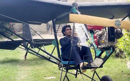 باجوڑ کے نوجوان کا کمال، 6 سال کی محنت سے اپنی مدد آپ کے تحت ہیلی کاپٹر تیار کرلیا