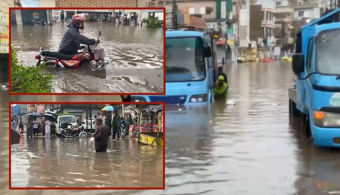 راولپنڈی میں موسلا دھار بارش نے تباہی مچا دی، نالہ لئی خطرناک حد تک بھر گیا، آبادیوں کو انخلا کا حکم