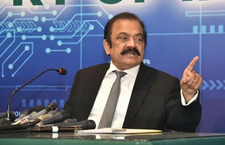 پی ٹی آئی کا لانگ مارچ مؤخر ہونے تک مذاکرات نہیں ہوسکتے۔رانا ثناء اللہ