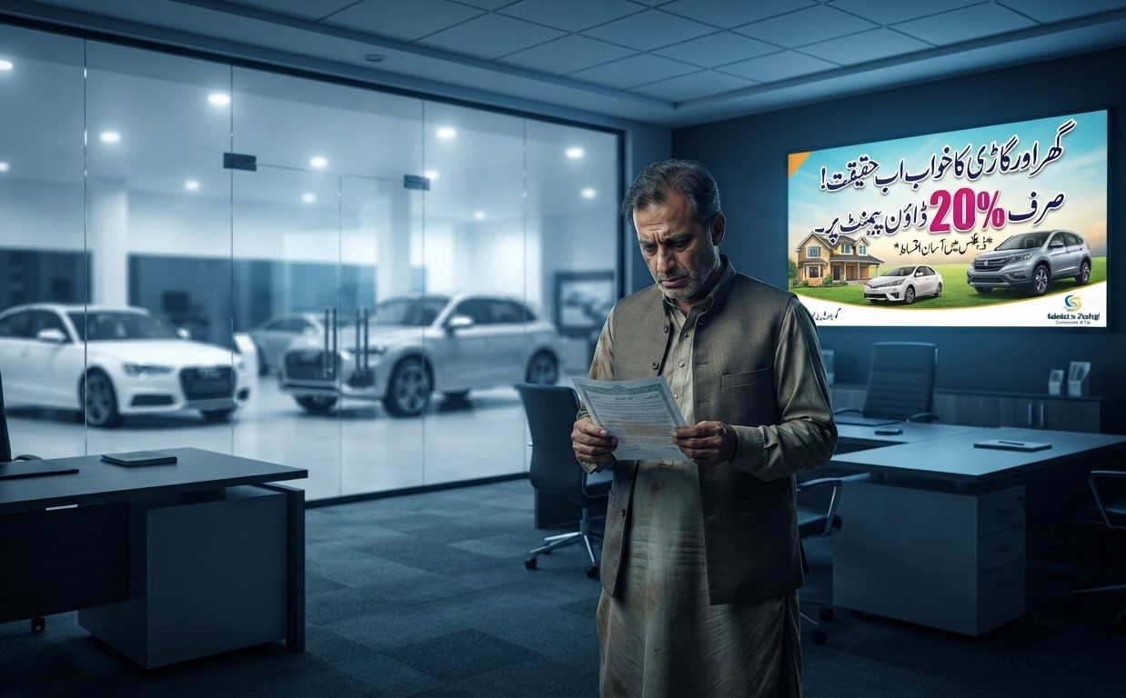 گاڑی اور ذاتی گھر کا خواب دکھا کر شہریوں کو لوٹنے والا بڑا نیٹ ورک بے نقاب۔