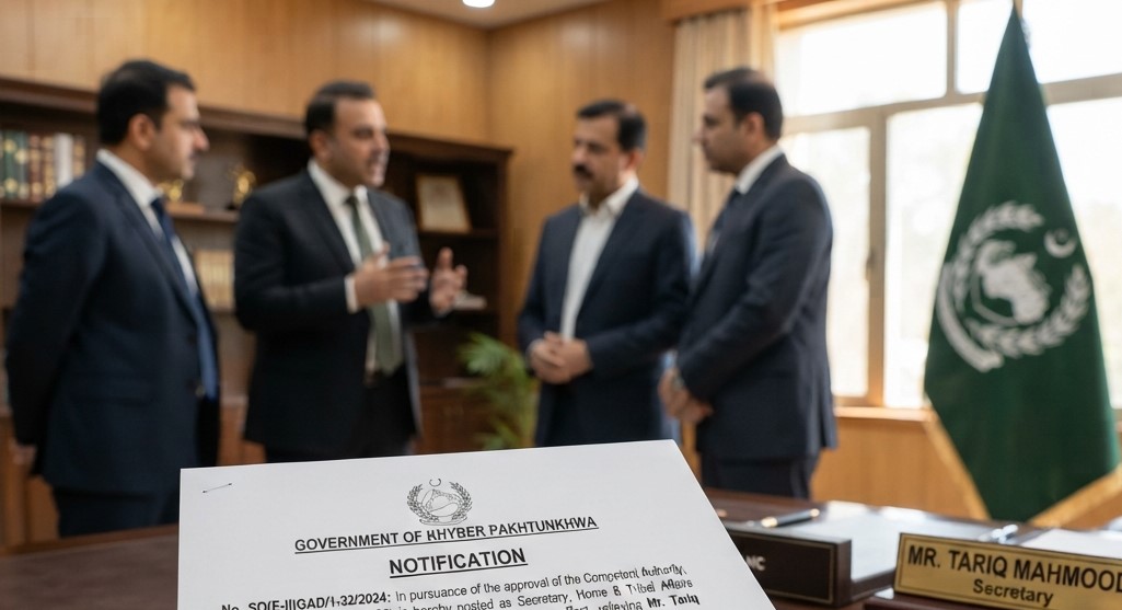 گریڈ 19 کے 5 اہم اور سینیئر افسران کی خدمات سیکرٹریٹ ضم اضلاع کے حوالے کر دی گئیں۔