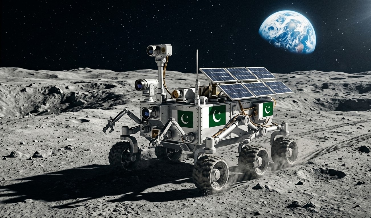 پاکستان کا پہلا قمری مشن: پہلی چاند گاڑی 