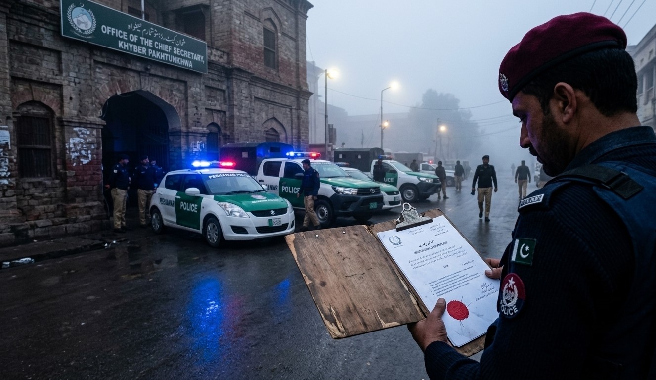 خیبر پختونخوا میں سیکیورٹی اور سیاسی ہنگامی صورتحال، 450 اہم شخصیات کی نظر بندی پر غور