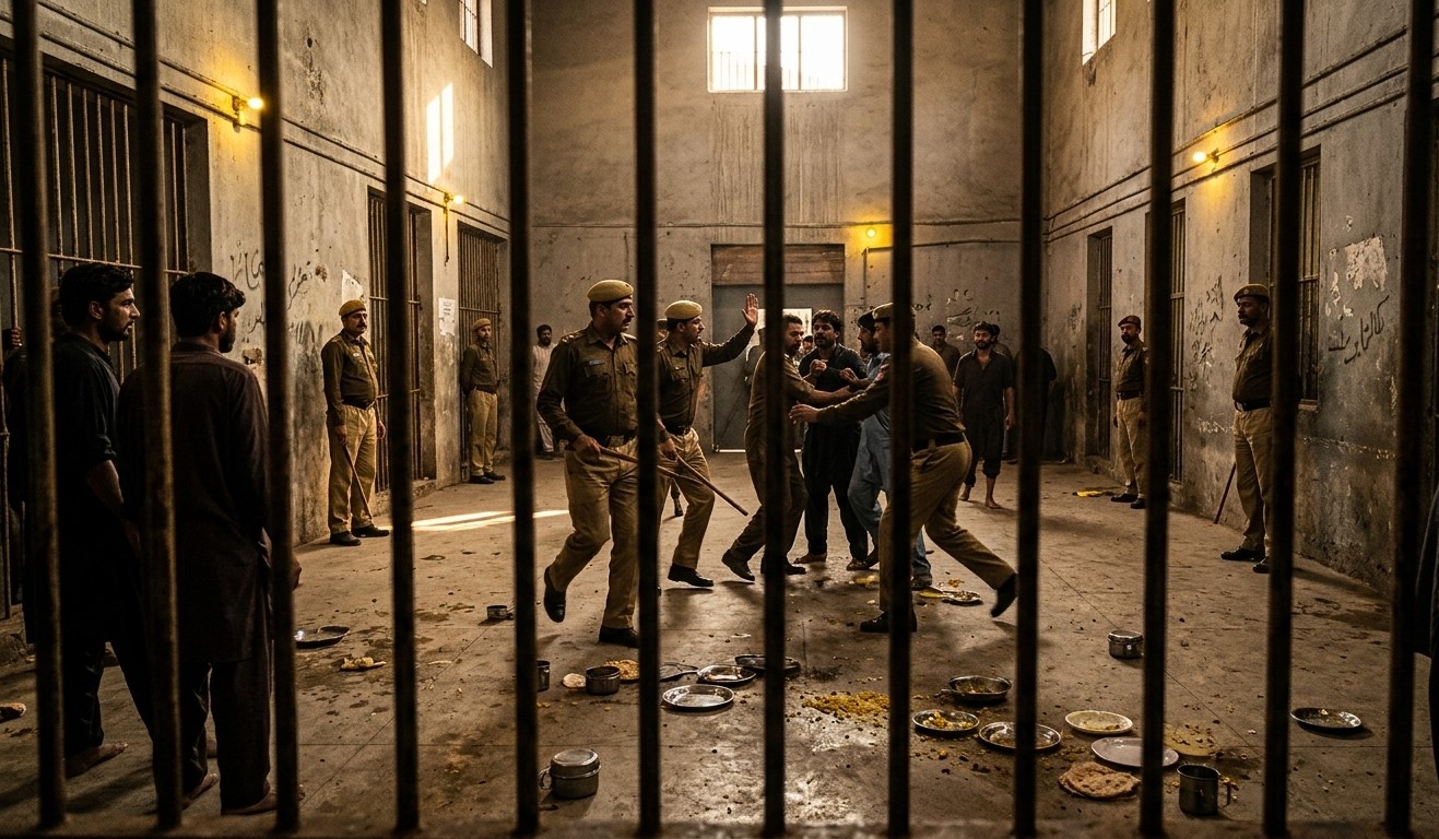 کوٹ لکھپت جیل میں لنگر خانے پر قیدیوں کے 2 گروپوں میں خونی تصادم؛ تیز دھار آلے کے وار سے قیدی اشرف جاں بحق