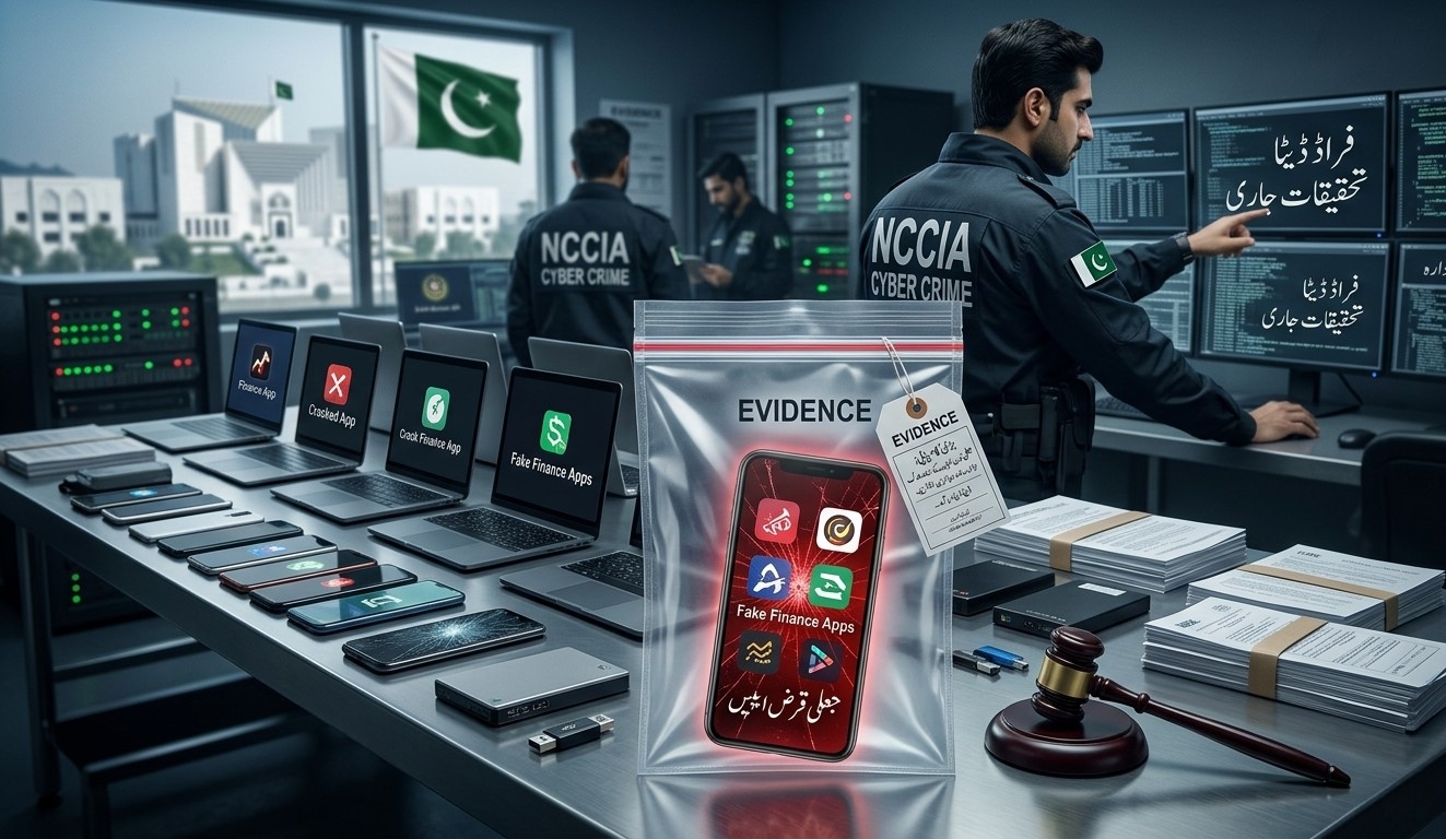 سستا قرضہ دینے کے نام پر بلیک میل کرنے والا  بڑا نیٹ ورک پکڑا گیا،39 ملزمان گرفتار